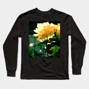 Wish Flower of Translucent Yellow Long Sleeve T-Shirt